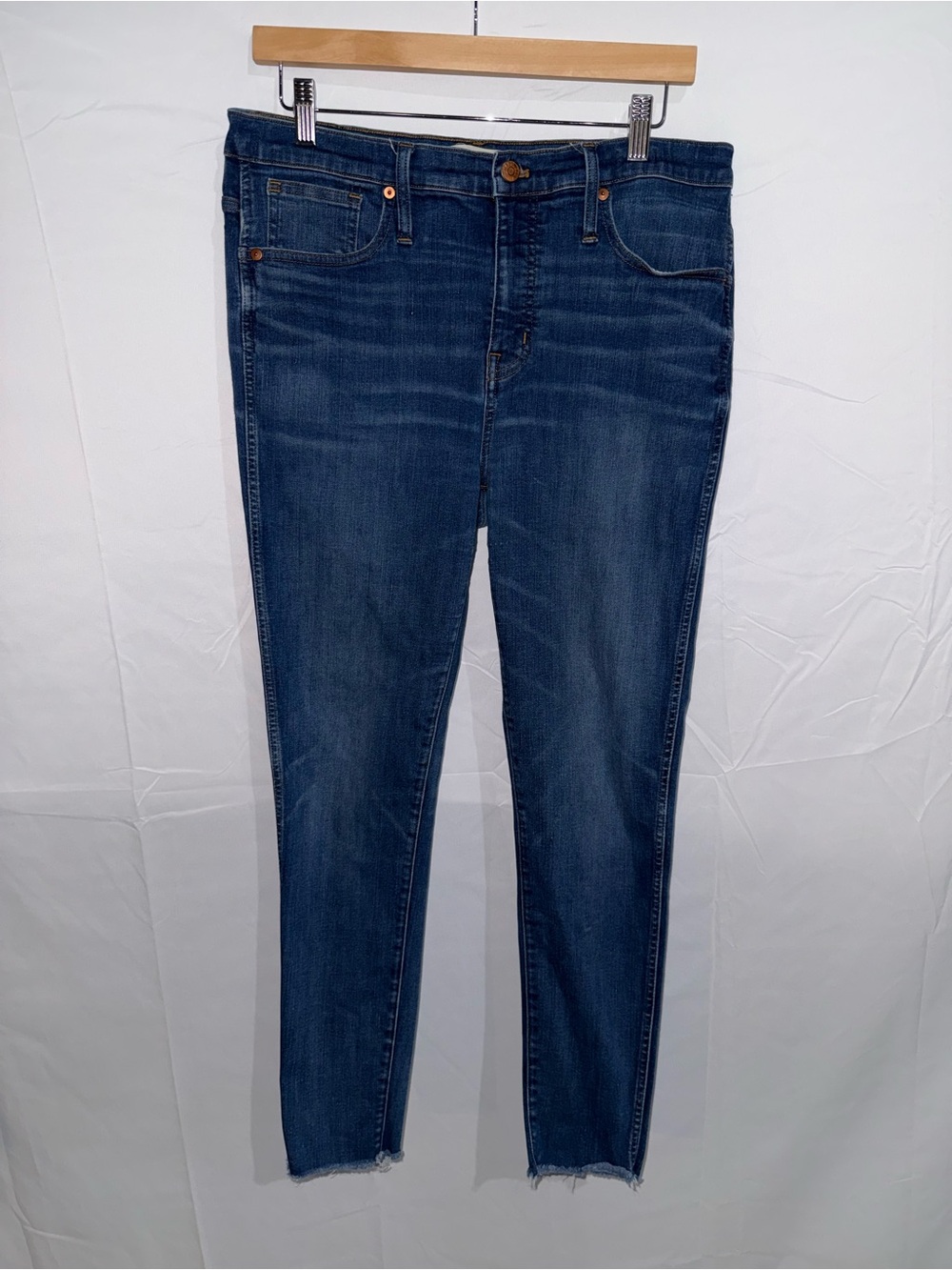 Madewell High Rise Dark Wash Women's Skinny Jeans